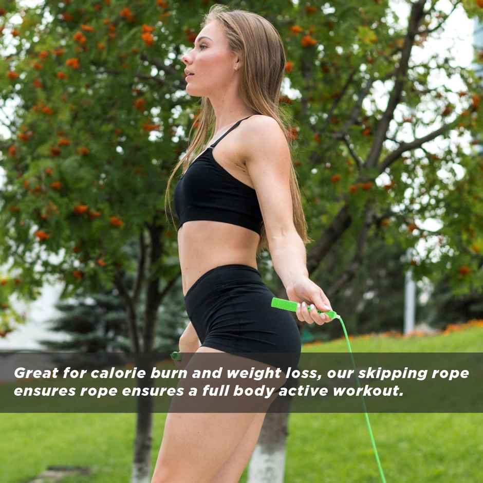 Vector X Player Skipping Rope With Fragrance | Green