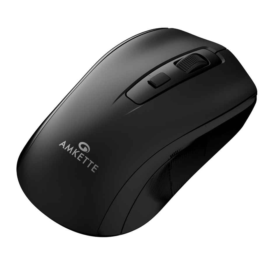 Amkette Hush Pro Astra Wireless Mouse - Black