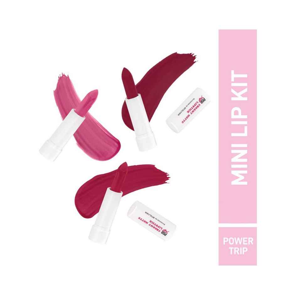 Myglamm Popxo Makeup Collection Mini Lip Kit - Power Trip