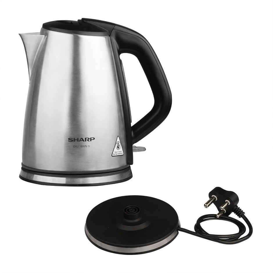 Sharp Electric Kettle 1.8 L EKJ-18WN-S | Silver | Stainless Steel | Auto Lid Open