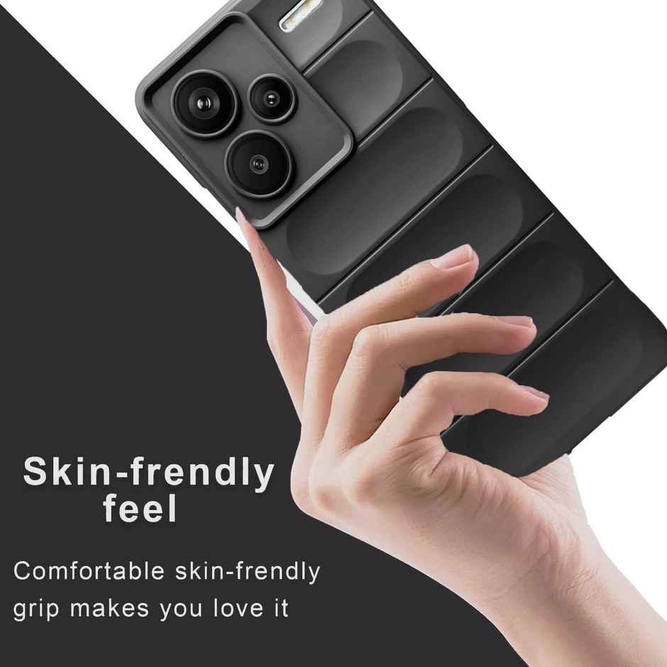 Artistque Case For Mi Redmi Note 13 Pro Plus 5g Back Cover - Liquid Stripe Cover Silicone