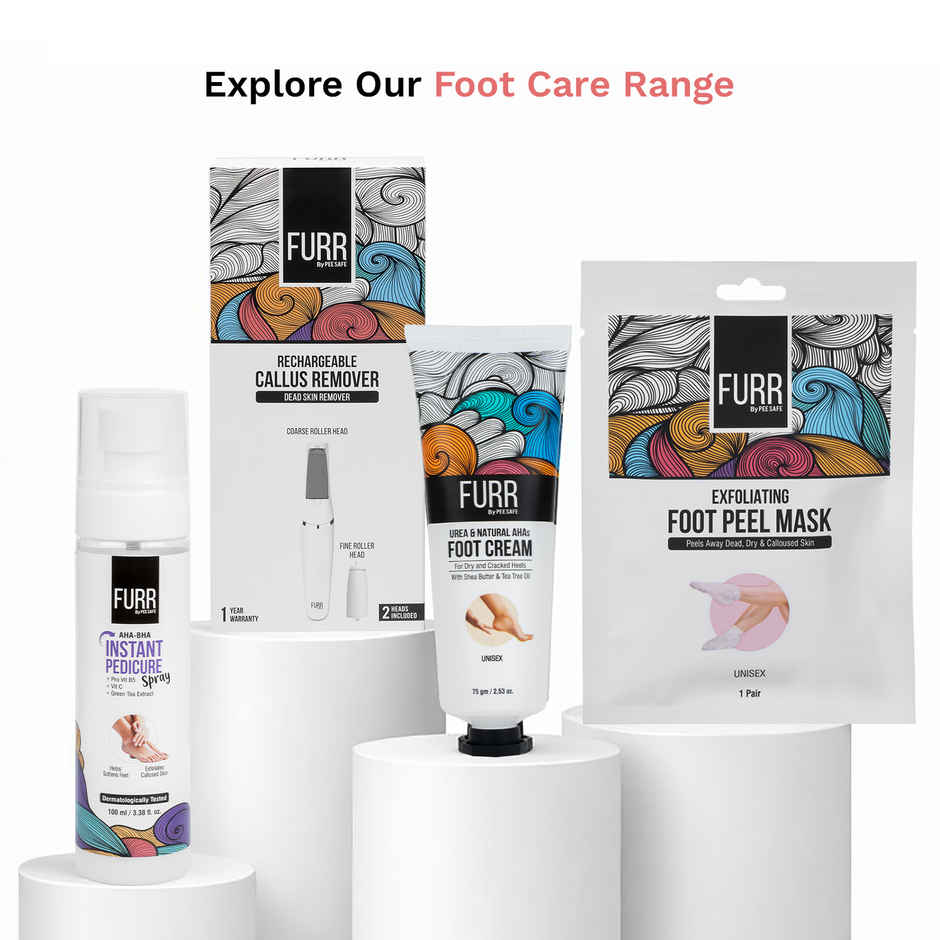 Furr By Pee Safe Urea & Natural AHAs Foot Cream