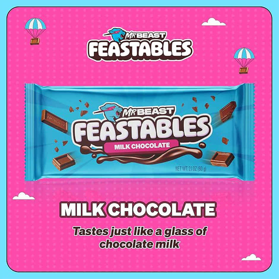 Mr Beast milk Chocolate Bar