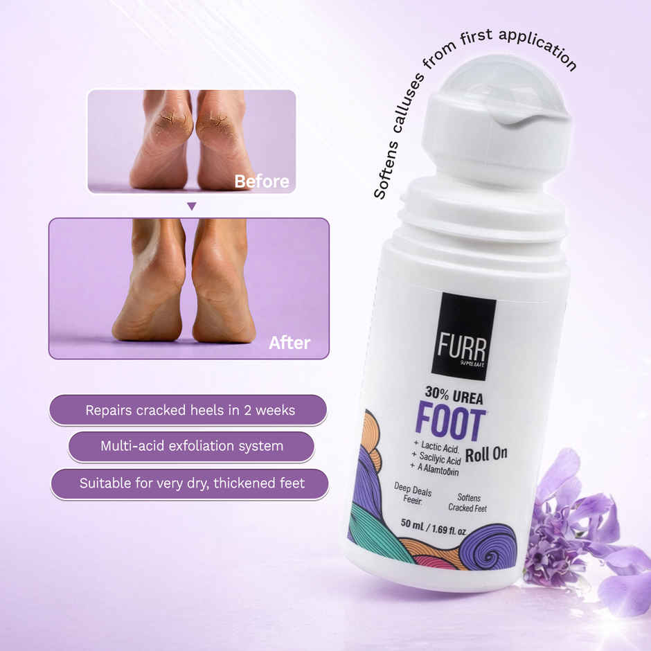 FURR By Pee Safe 30% Urea Foot Roll-On