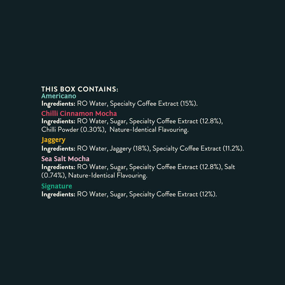 Blue Tokai Mixed Drops