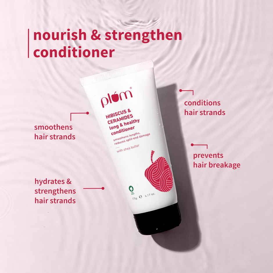 Plum Hibiscus & Ceramides Long & Healthy Shampoo & Conditioner