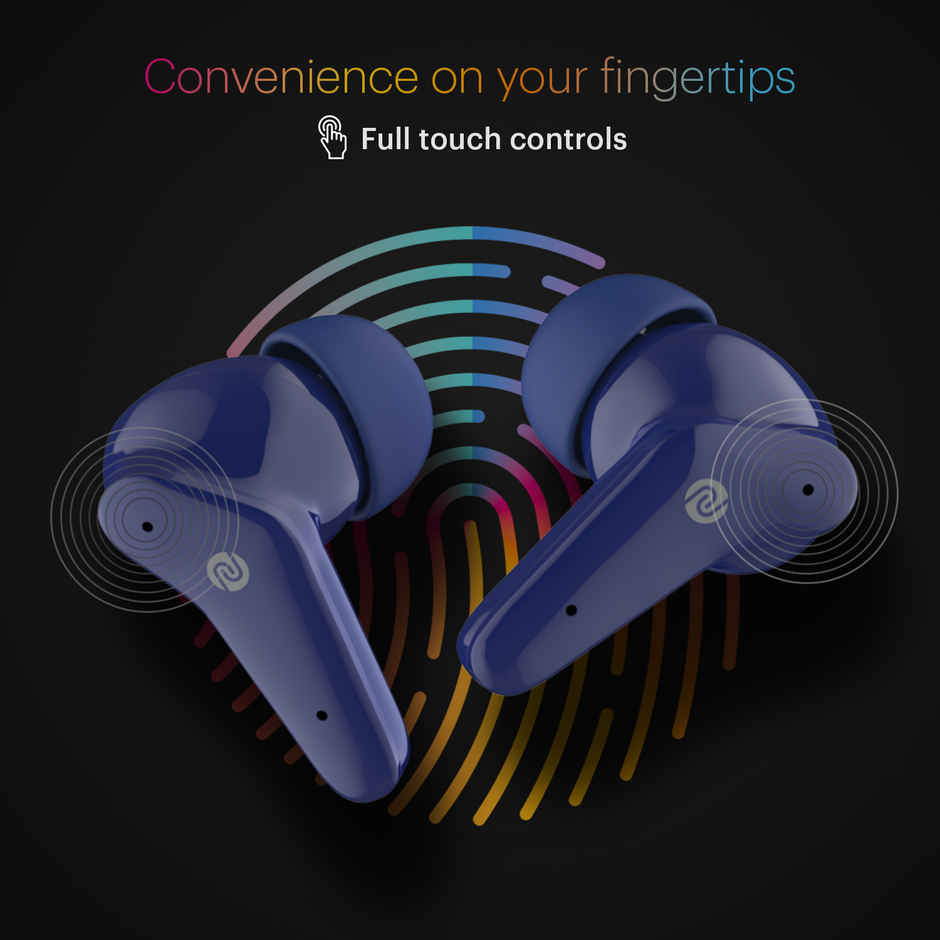 Noise Buds VS102 50H Battery 11mm Driver IPX5 Instacharge BTv5.1 TWS Earbuds | Midnight Blue