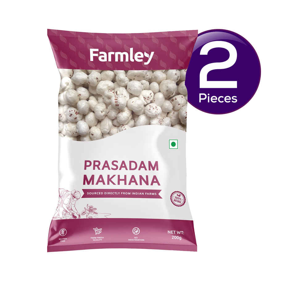 Farmley Prasadam Makhana | Foxnuts Combo