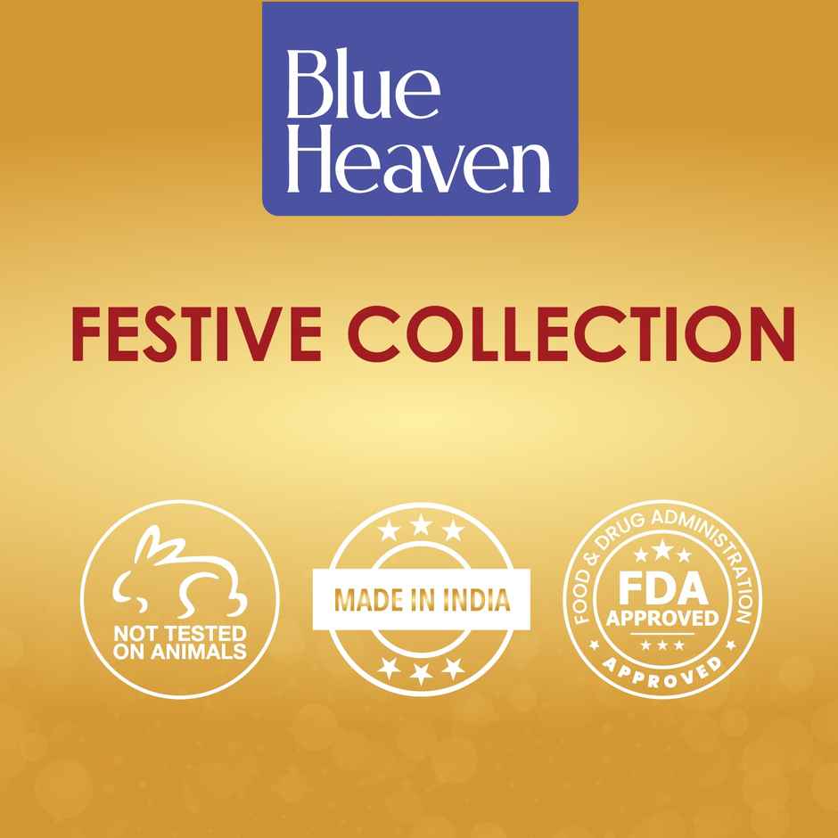 Blue Heaven 2 In 1 Festive Lipstick Dual Shade Ultra Lightweight Soft Matte Finish - C9