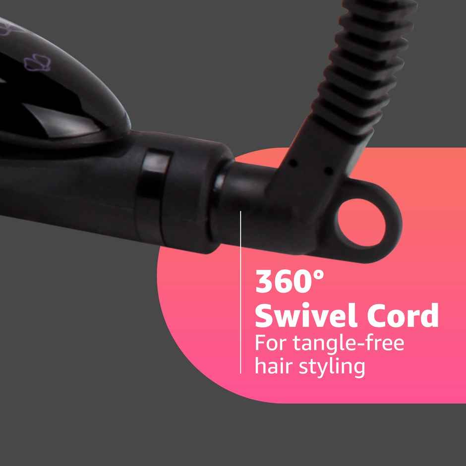 Vega Adore Hair Straightener for Women with Ceramic Plates & Fast Heat, 1 Year Warranty, (VHSH-18)