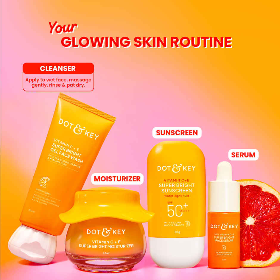 Dot & Key VITAMIN C + E Super Bright Gel Face Wash