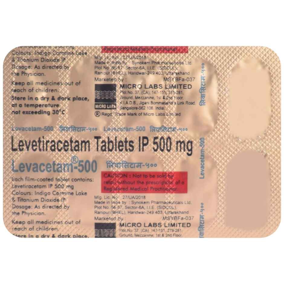 Levacetam-500 Tablet