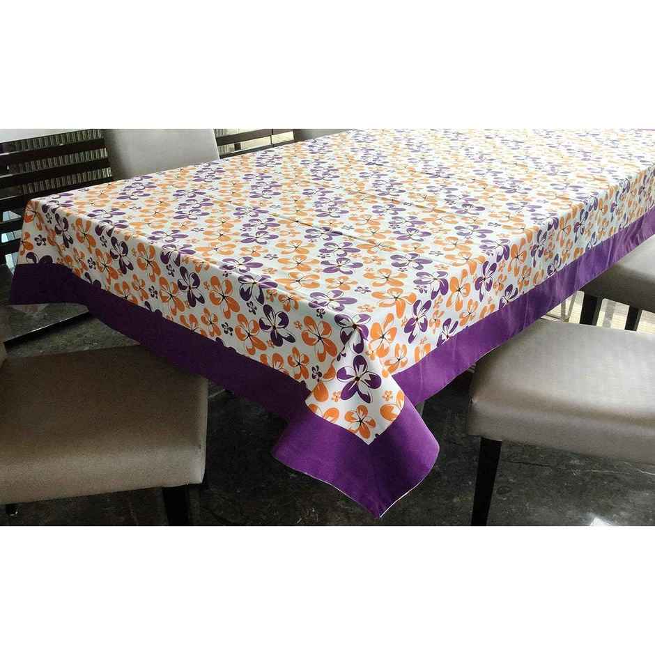 Lushomes Dining Table Cover - 6 Seater | Shadow Printed | 60 x 90 inch