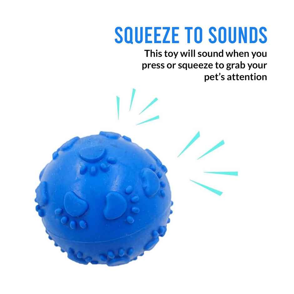 Urbanfix Squeaky Pet Toy Interactive No-Stuffing Toy for Small & Medium Breeds - Assorted