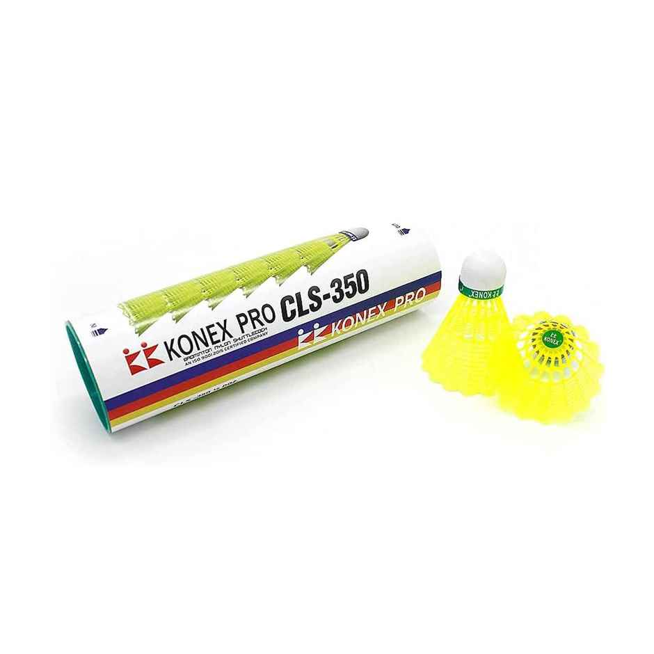 Konex CLS 350 Nylon Shuttle Cock | Yellow