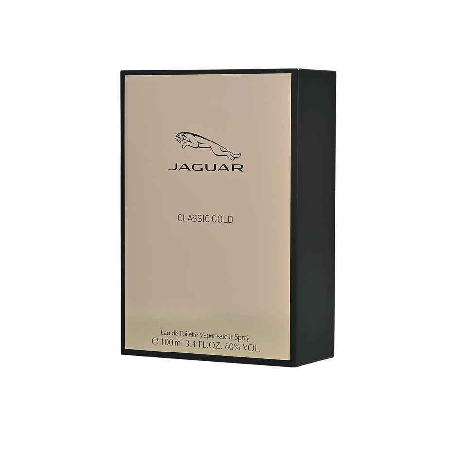 Jaguar Classic Gold Eau De Toilette | Fresh & Elegant