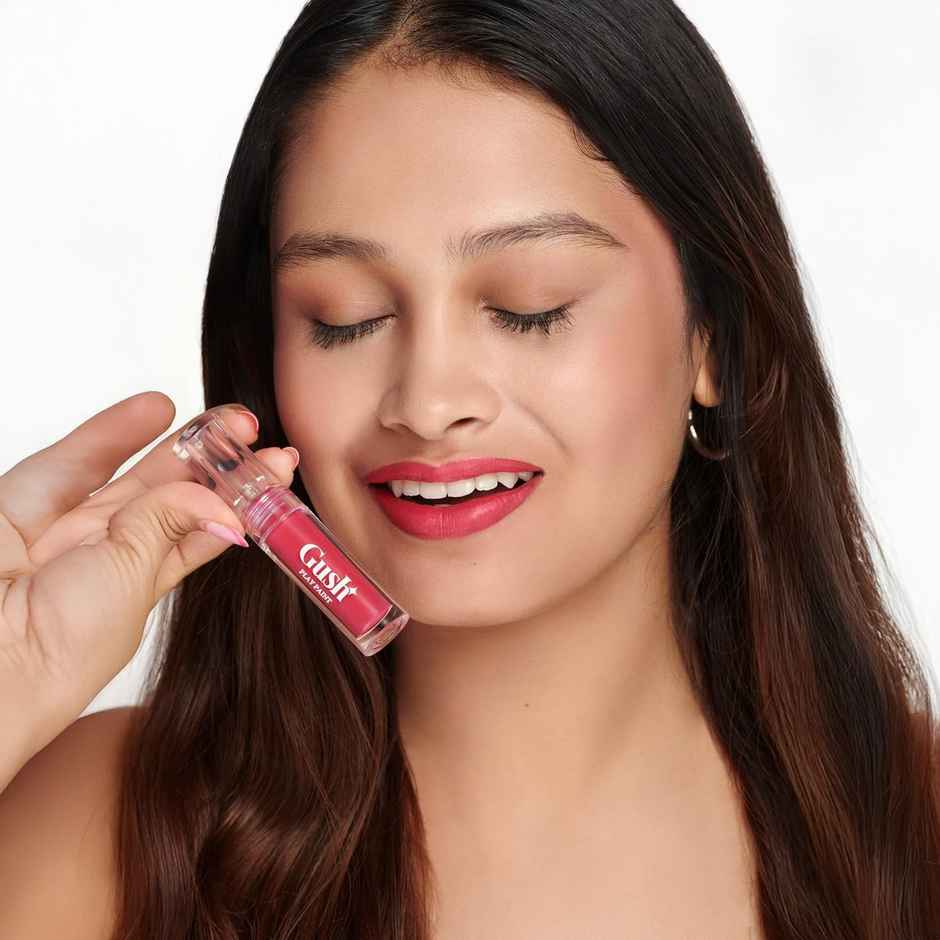 Gush Beauty Liquid Lipstick | Vegan Matte | Long Lasting, Comfortable And Non-Drying | Electric Fuchsia Purple