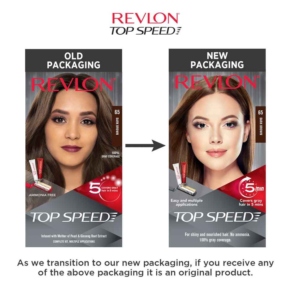 Revlon Top Speed Hair Color Woman-Dark Brown