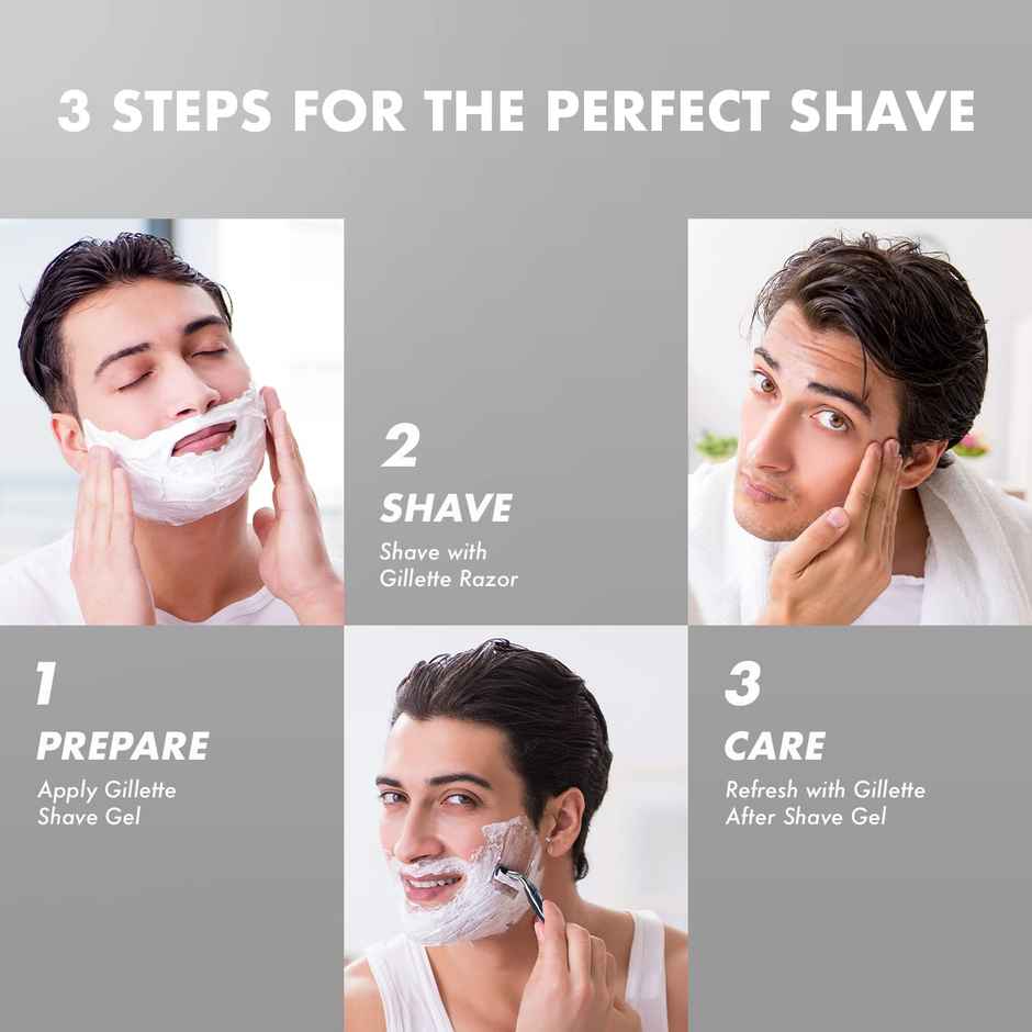 Gillette Sensitive Shaving Gel Soothing With Aloe Vera