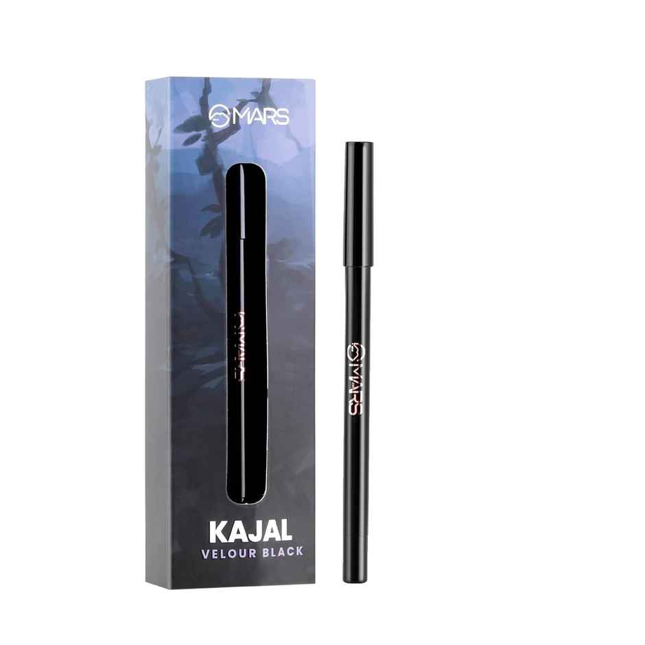MARS Cosmetics Won't smudge Won't budge Smooth Glide Kajal (1.4g) (03-Velour Black)