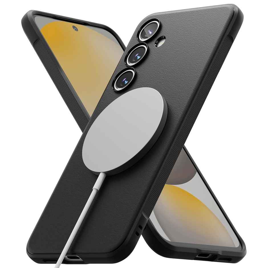Ringke Samsung Galaxy S24 Fe Back Cover Case | Onyx Magnetic - Black