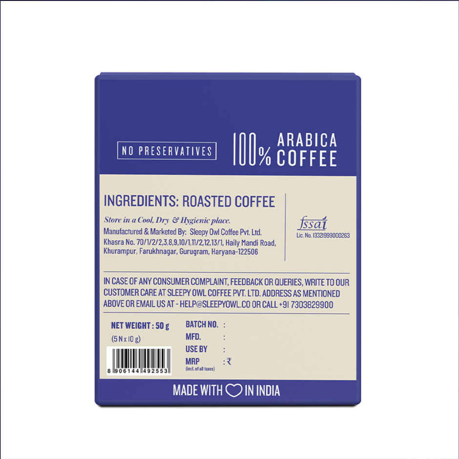 Sleepy Owl Original Hot Brew Coffee Bags