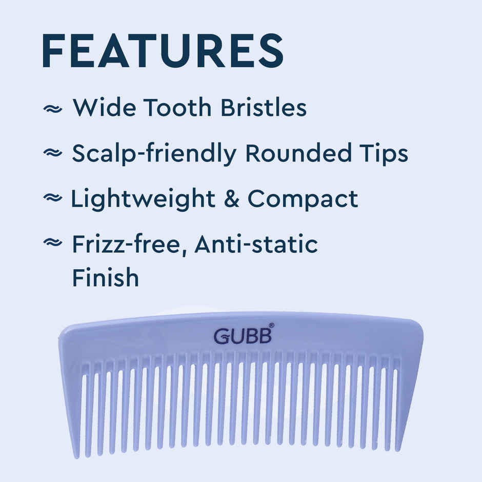 GUBB Travel Hair Comb | Santorini Hues