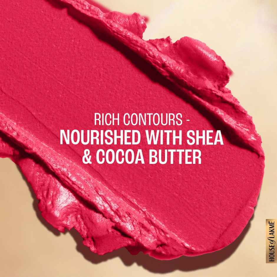 Lakme 9to5 Powerplay Priming Matte Lipstick, Lasts 16hrs, Scarlet Surge