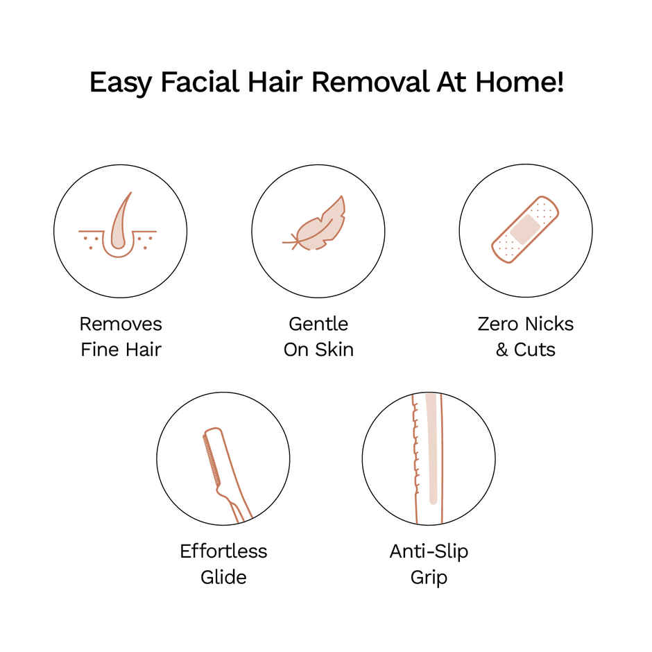 FURR By Pee Safe Face Razor | Gentle & Effective for All Skin Types