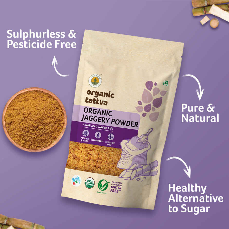 Organic Tattva Jaggery Powder
