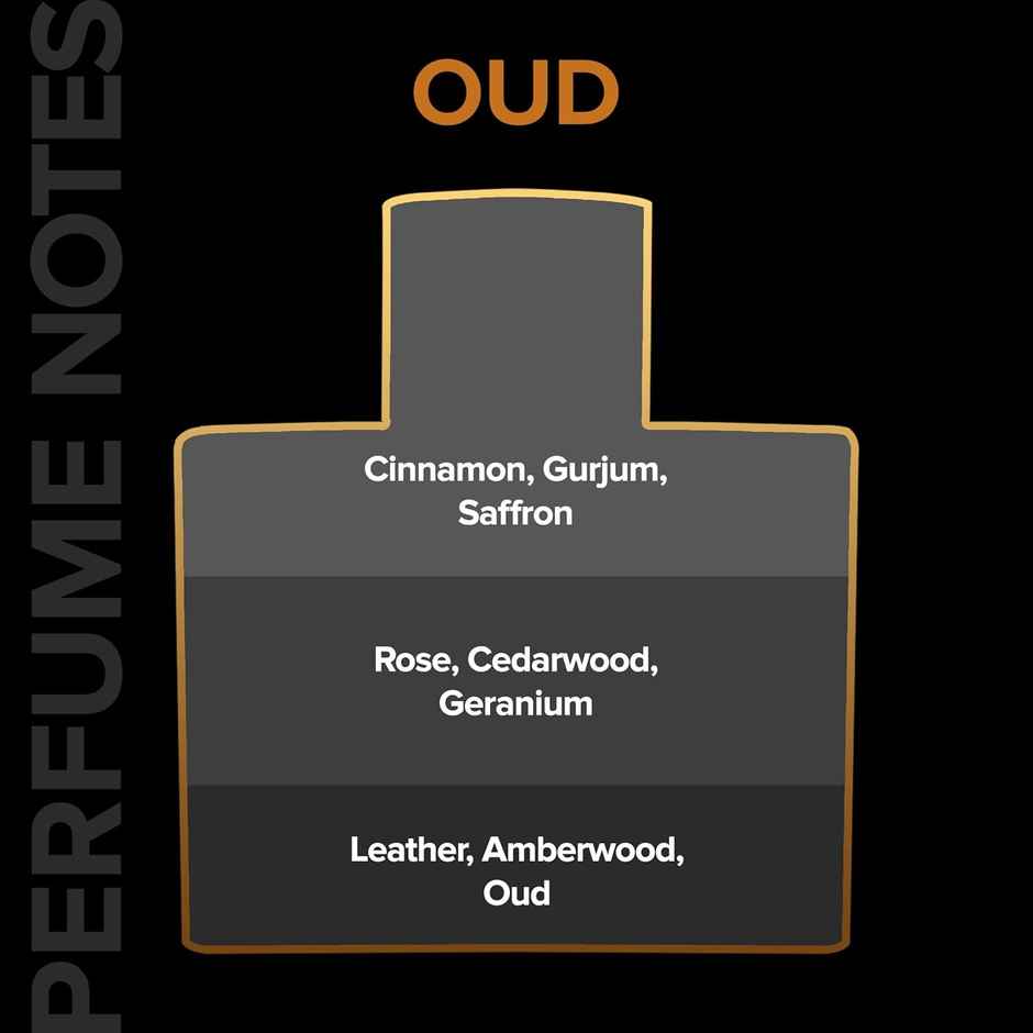 VILLAIN Exotic Oud Perfume for Men | Spicy Oriental EDP | Long Lasting