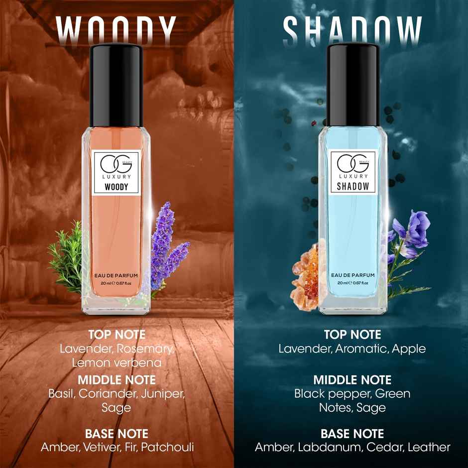 Og Beauty Luxury Elite Aura Eau De Parfum | Pack of 4 for Men