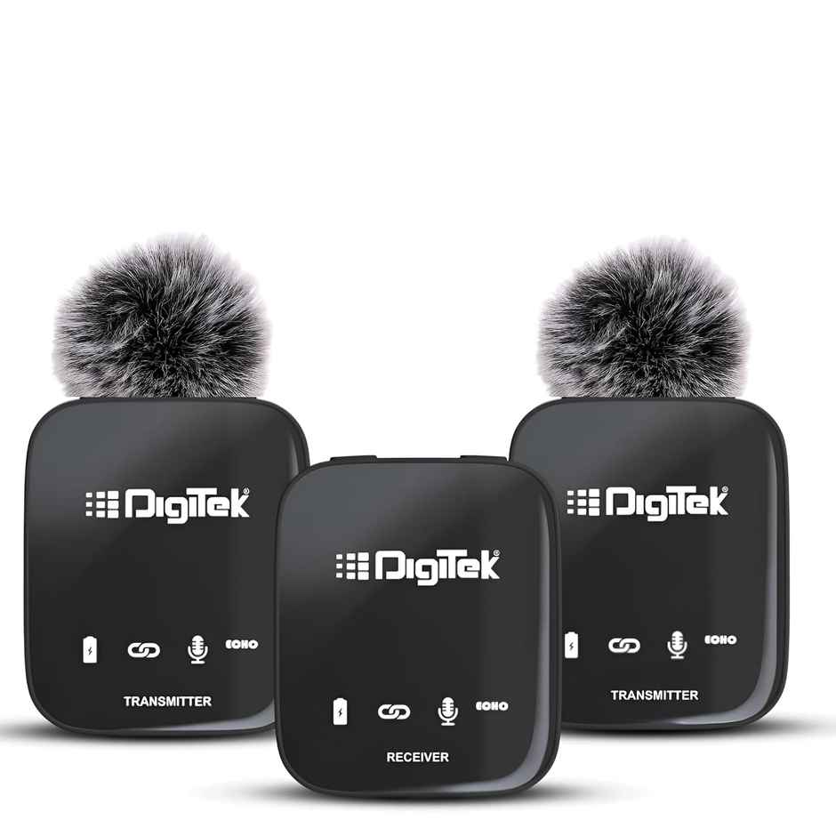 Digitek Dwm 101 Wireless Microphone System With Anc Noise Reduction