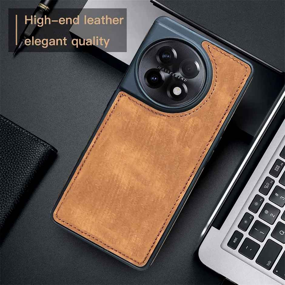 Artistque Case For Oneplus 11 5G/Oneplus 11 Back Cover - Premium Pu Leather Cover