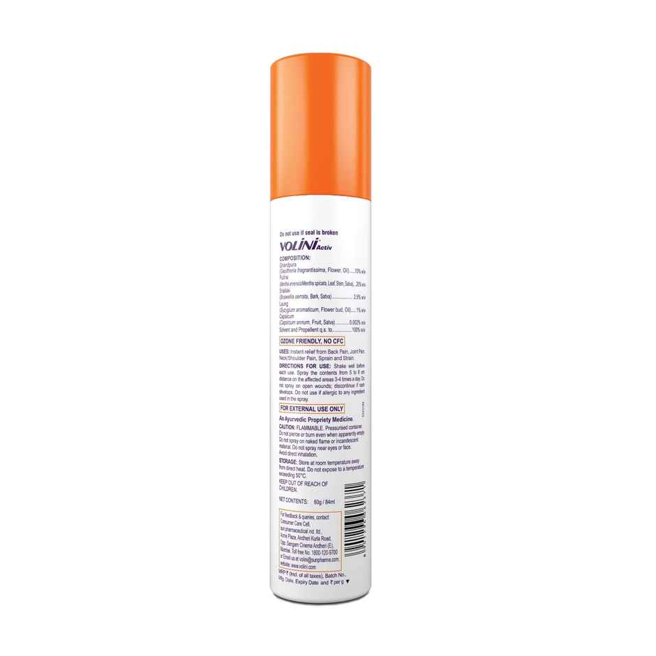 Ultimate Sprain Recovery Combo- Volini Spray (60gm) + Hansaplast Crepe bandage (8cm X 4m)