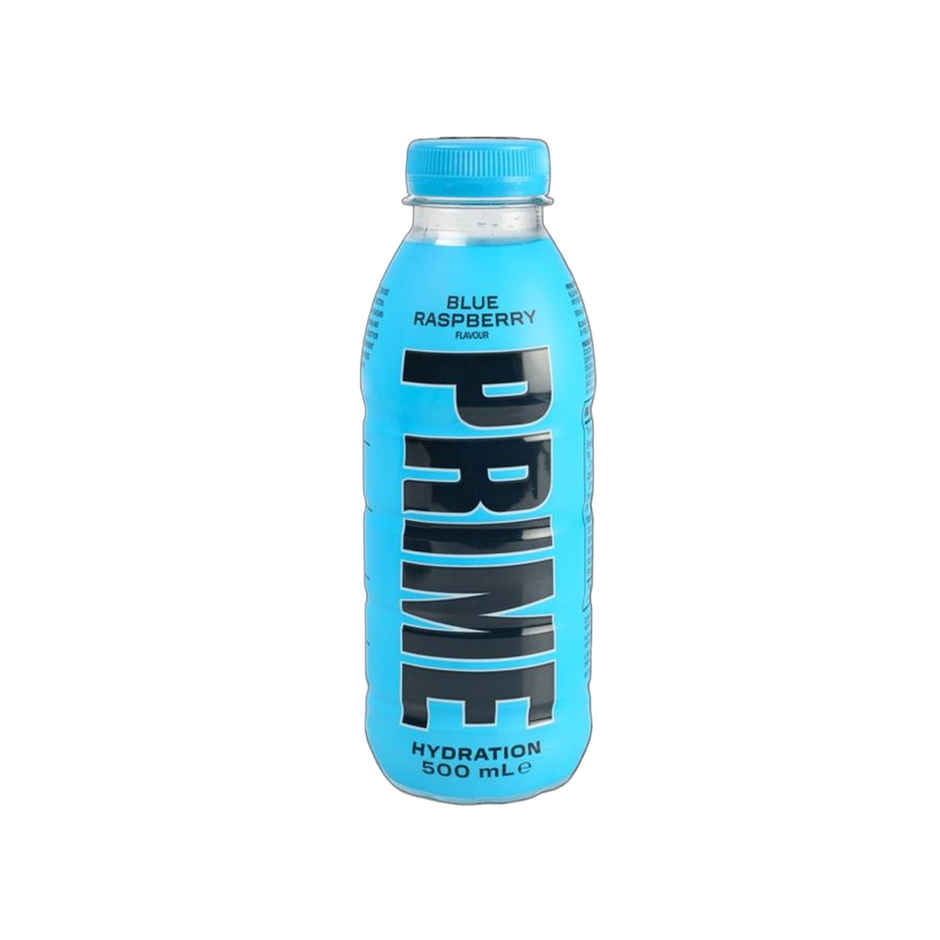 Prime Hydration Blue Raspberry Energy Drink Combo