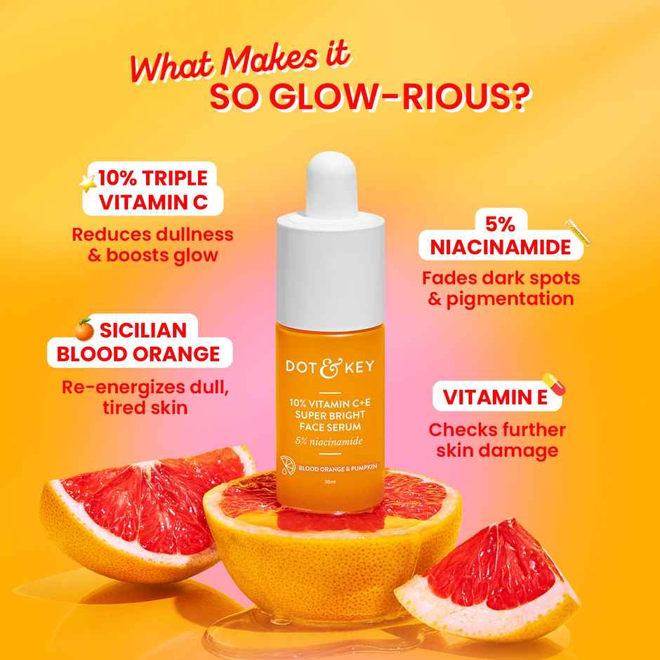 Dot & Key 10% Vitamin C+E, 5% Niacinamide Face Serum