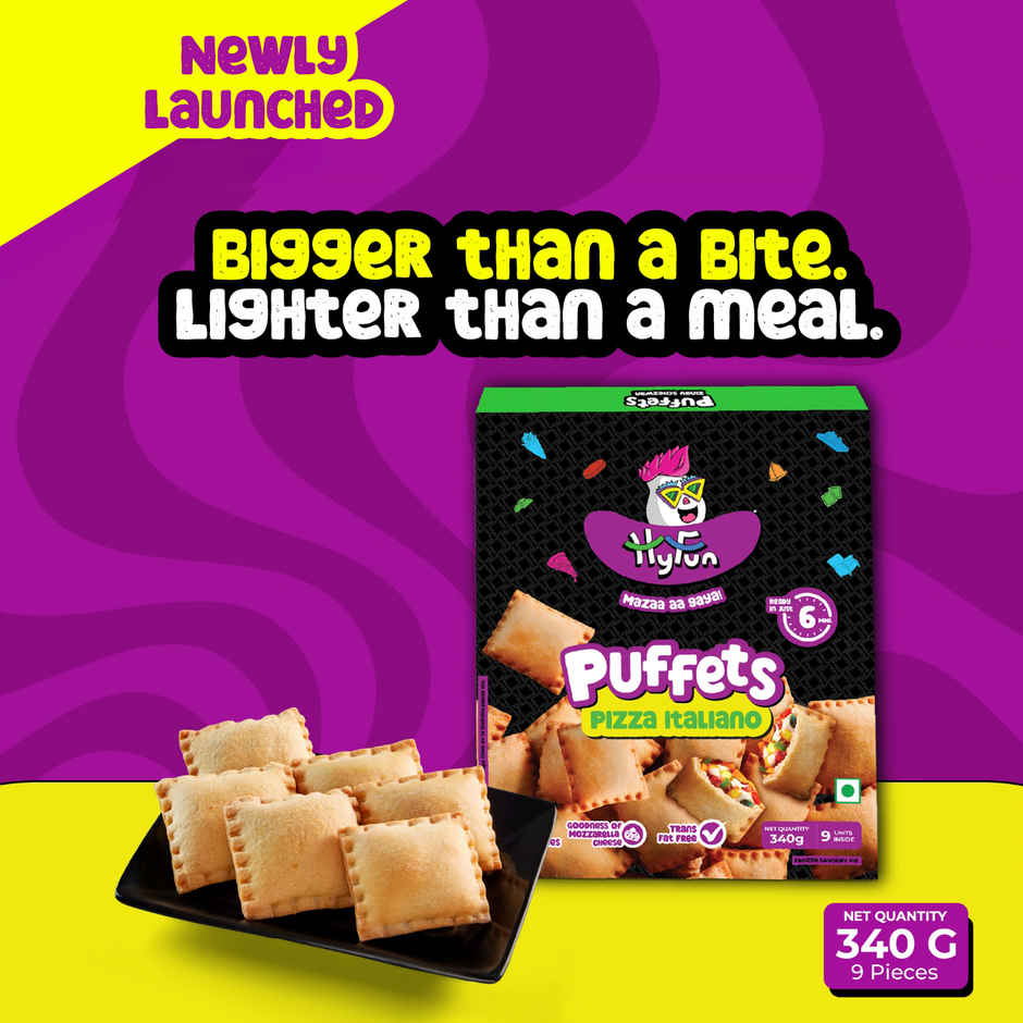 HyFun Puffets Pizza Italiano, Pizza Puff | Frozen
