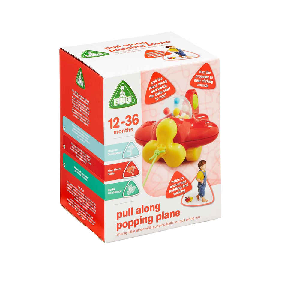 Hamleys ELC Popping Plane Multicolour 12M+