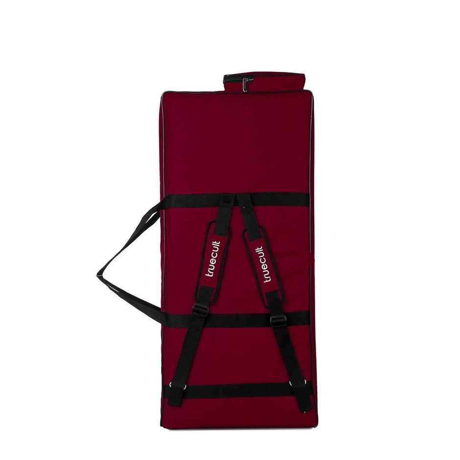 True Cult Nylon Portable Red Keyboard Cover For 61-Keys | Yamaha Or Casio Keyboard