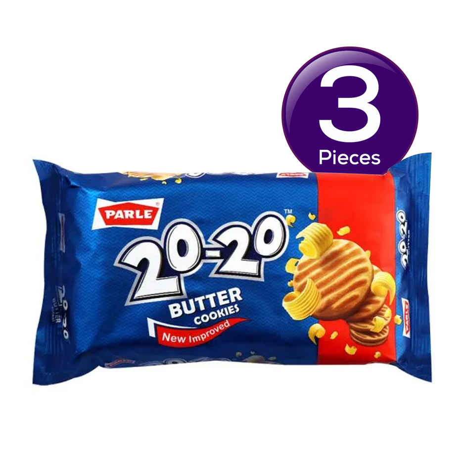 Parle 20-20 Butter Biscuits | Trans Fat-free Combo