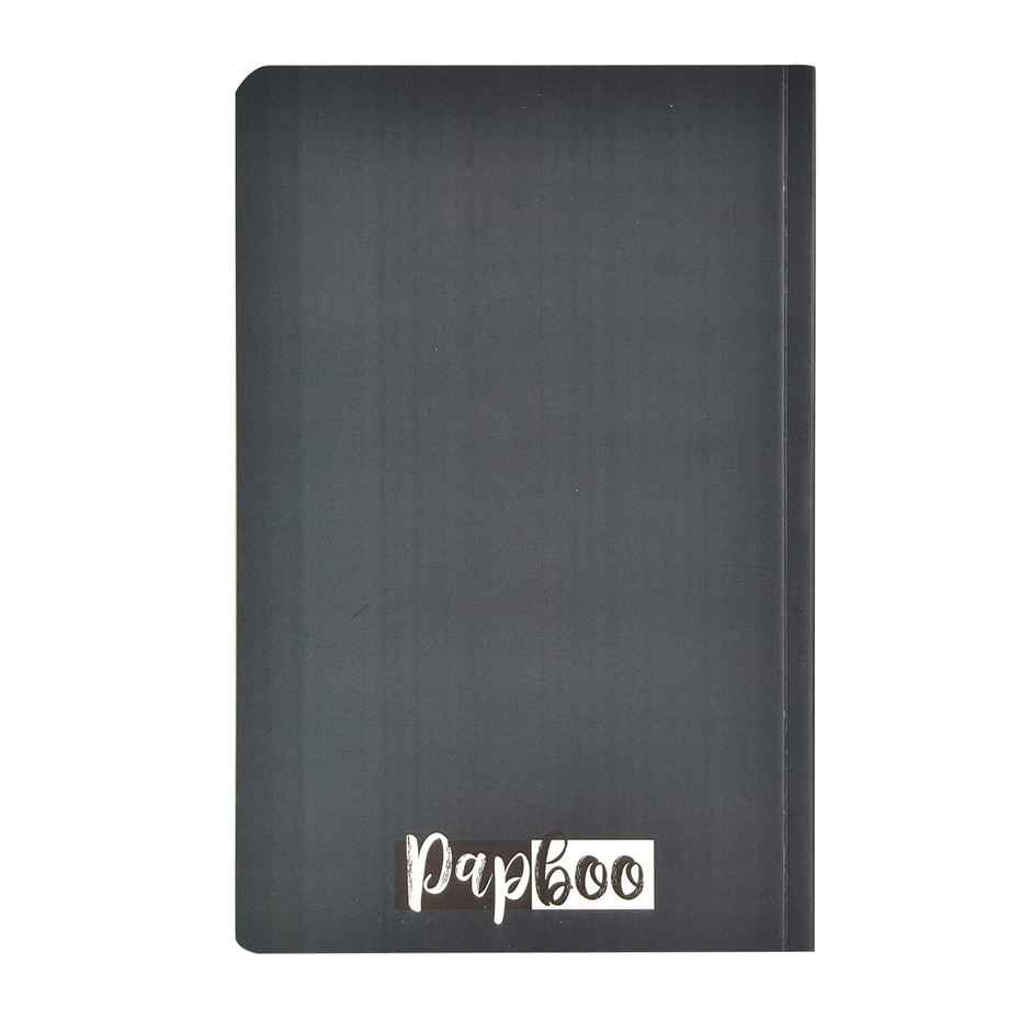 Papboo Unruled Soft Bound Notebook Matte Finished Cover (120 Pages, 21 x 15 cm, 80 Gsm)