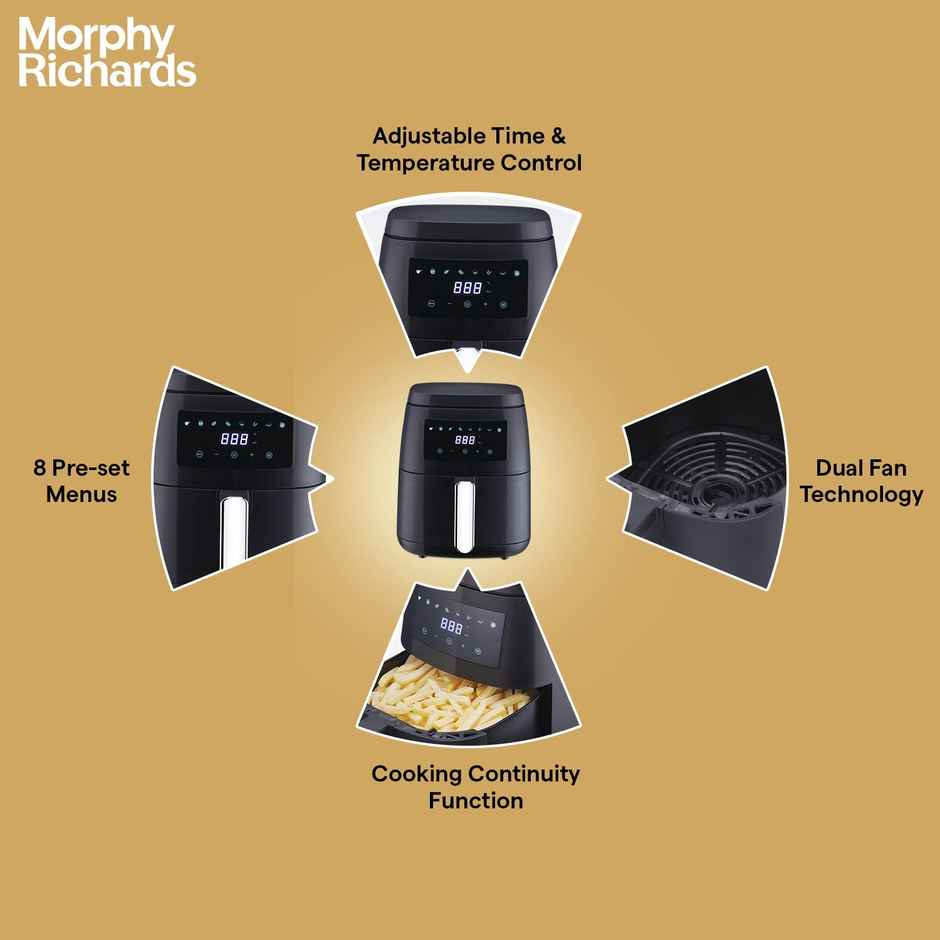 Morphy Richards 5L Digital Air Fryer BL
