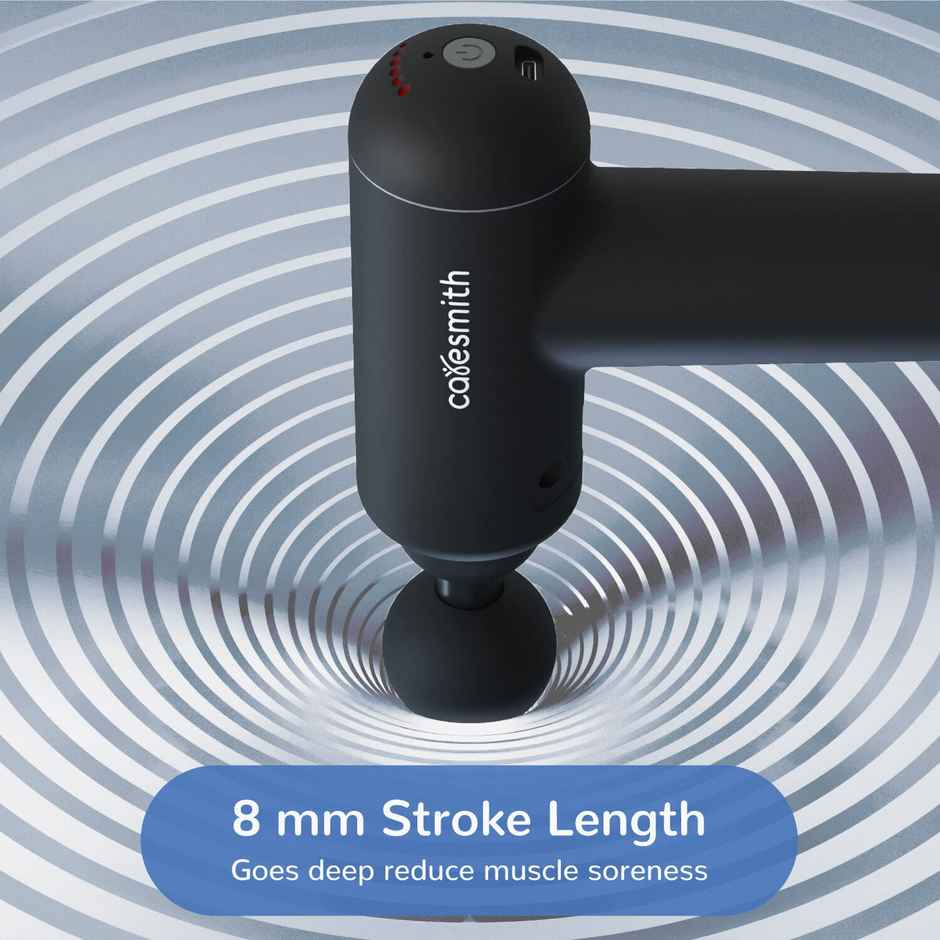 Caresmith Charge Boost Massage Gun True Percussion Massager Machine Pain Relief For Men And Women