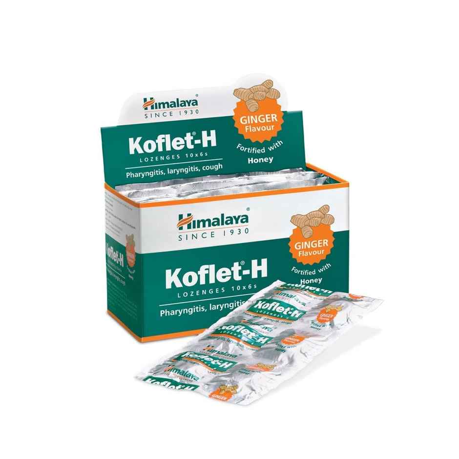 Himalaya Koflet H Cough Ginger Lozenges