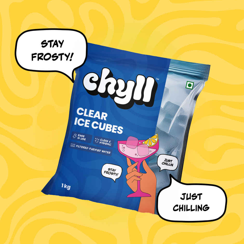 Chyll Ice Cubes | Filtered Purified Water