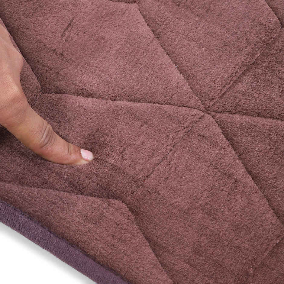 Status Memory Foam Mat | 38 cm x 58 cm | Brown