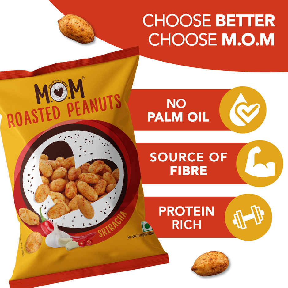 MOM Sriracha Peanuts
