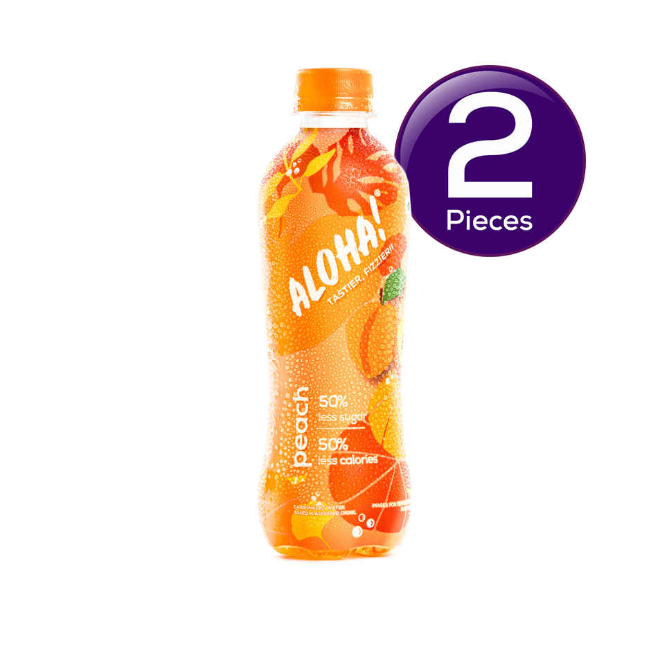 Aloha Peach Flavoured Soft Drink Combo