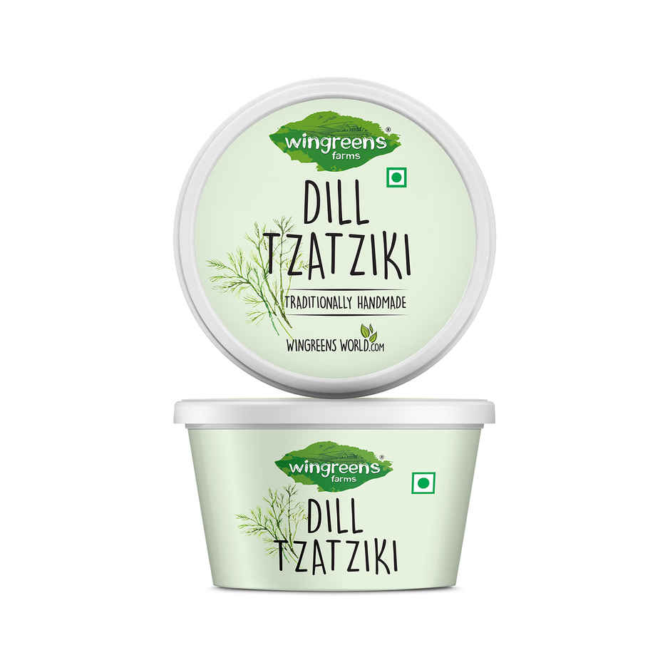 Wingreens Farms Dill Tzatziki Dip & Spread - Yoghurt Based